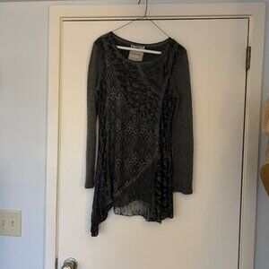 BRAND NEW Vintage Concept Lace & Cotton Tunic